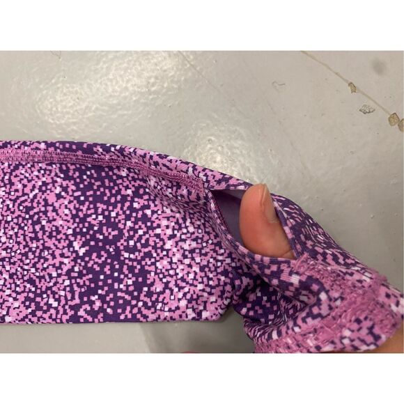 Nike Dri-Fit Multi-Colored Athletic Long Sleeve Top, Girls Sz Large, MP $45 - Picture 4 of 10